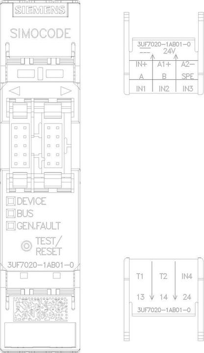 Actual product image Siemens Basic unit 3UF7020-1AB01-0 1 pc.