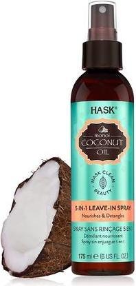 Image du produit Hask Nourrissant Coconut Monoi 5-in-1 Leave In Conditioner Spray pour tous les types de cheveux 6 fl oz (175 ml)