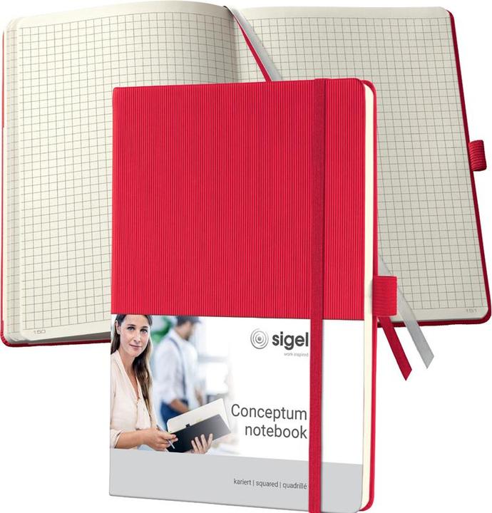 Actual product image Sigel Conceptum (A5, Checked, Hardcover)