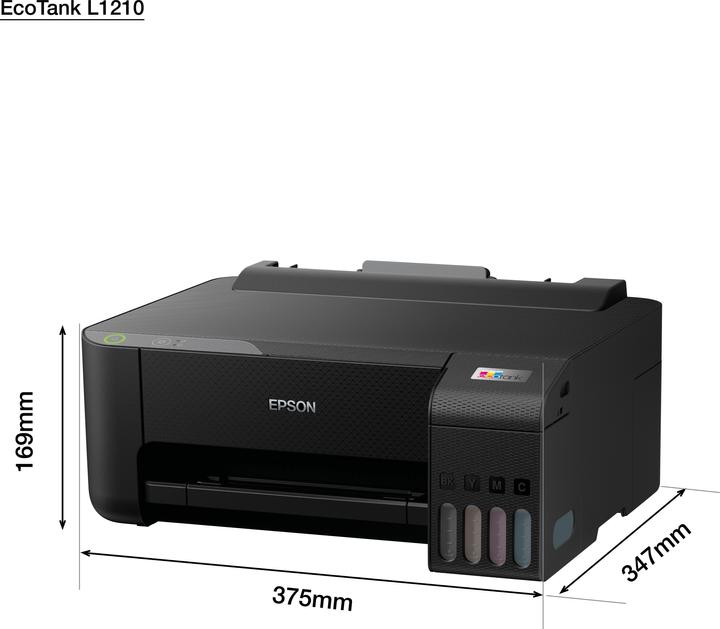Actual product image Epson L1210 inkjet printer color DPI (Ink, Colour)
