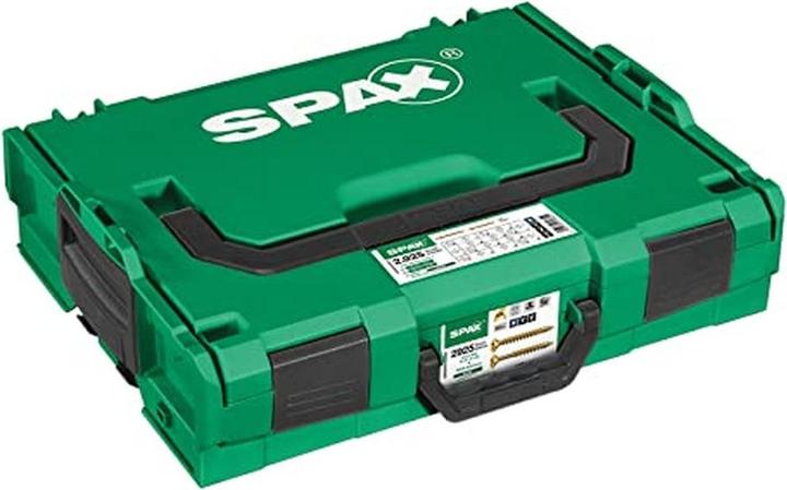 Produktbild Spax Montagekoffer L-Boxx Kunststoff Pozi Yellox (2925 Schrauben pro Stück)