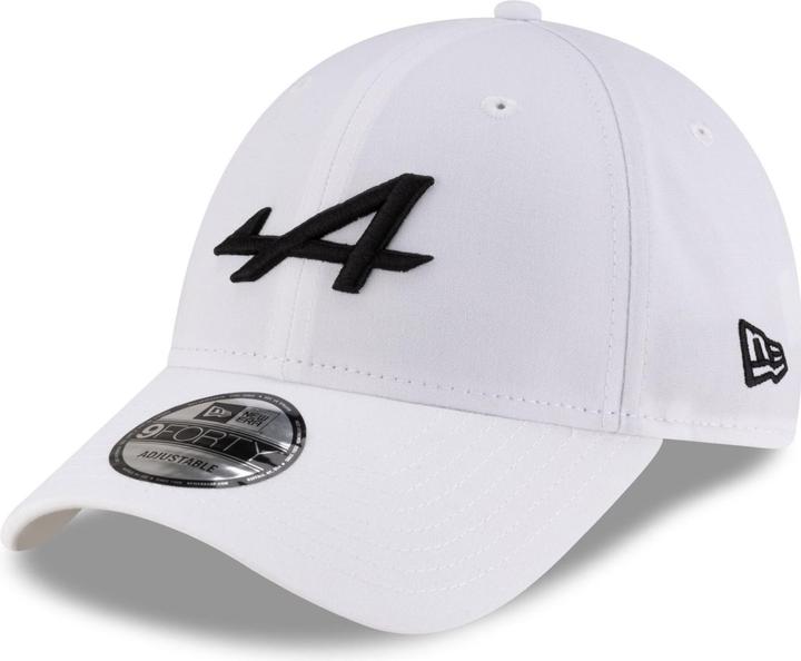 Actual product image New Era 9Forty Snapback Cap - F1 BWT Alpine weiss