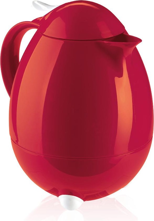 Leifheit 28336, Carafe, 1 l, Red, 8 cups (1 l)