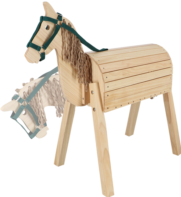 Produktbild Esschert Design Holz- Gartenpferd