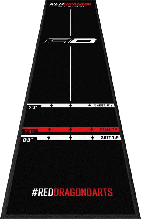 Actual product image Red Dragon Dart mat Soft Feel