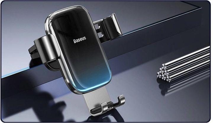 Actual product image Baseus Glaze Gravity Car Mount Black
