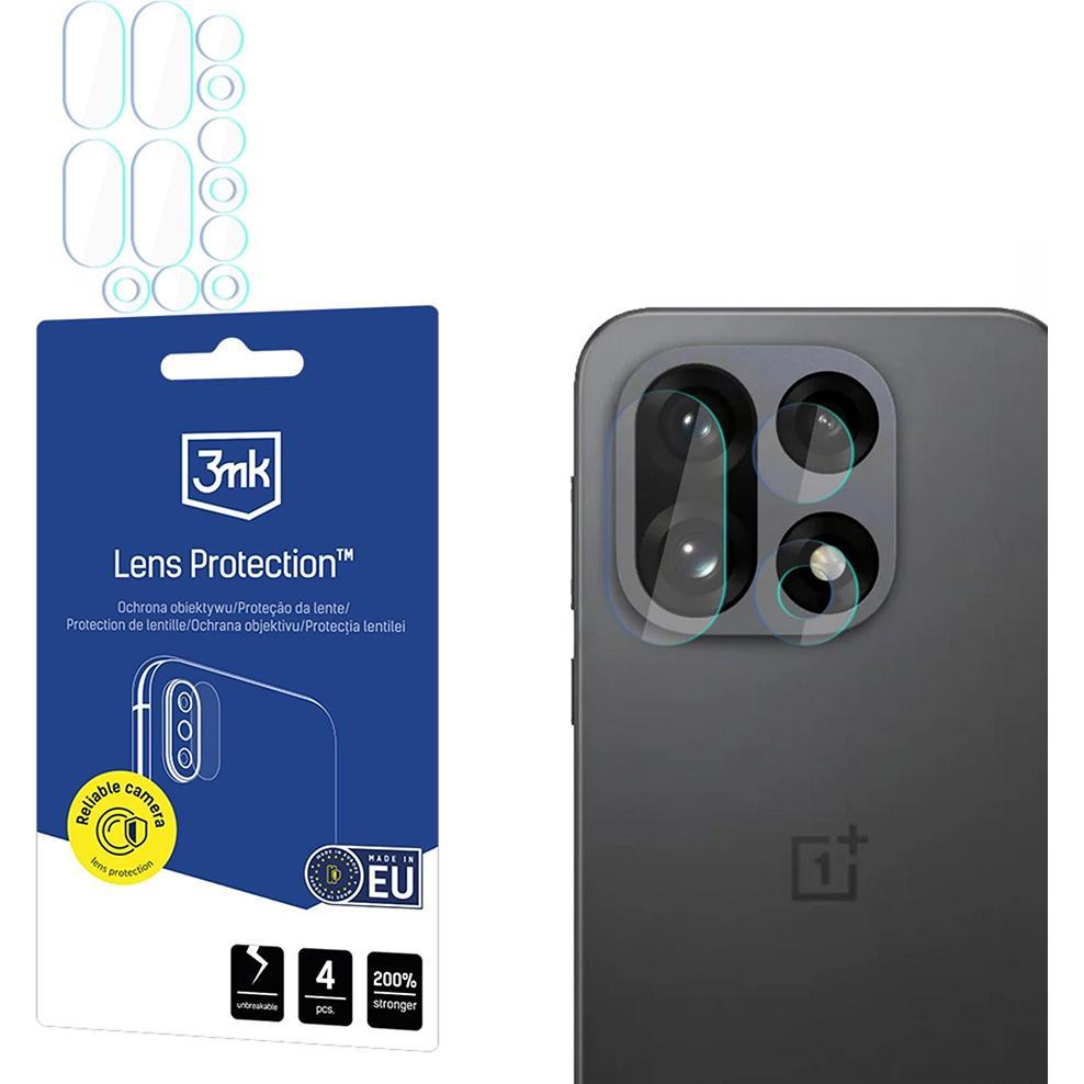 3MK - Lens Protection - OnePlus 15 - Clear (4 pz., OnePlus 15), Pellicola protettiva smartphone, Trasparente