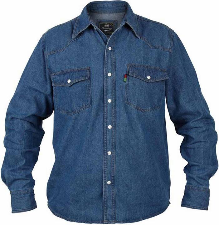 Produktbild DUKE Kingsize Western Denim Hemd (7XL)