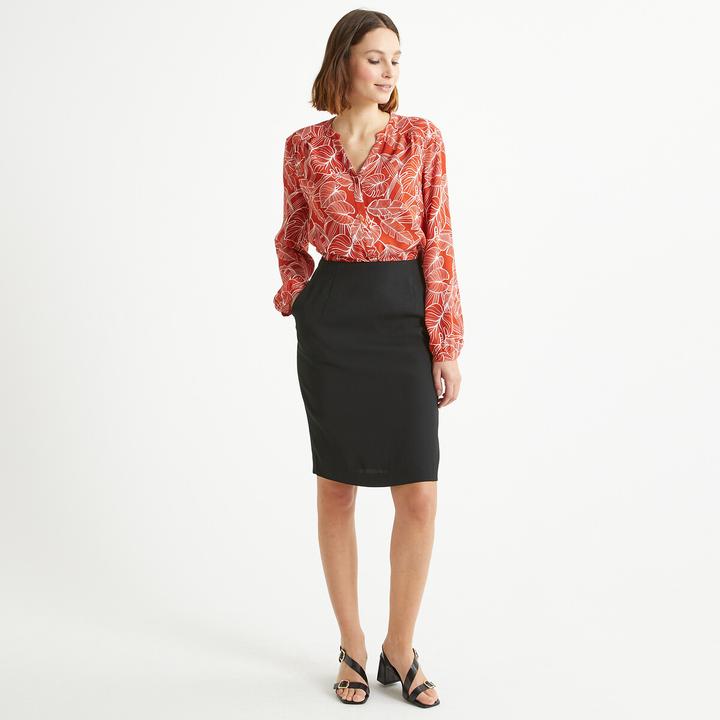 Actual product image Anne Weyburn Straight skirt (44)
