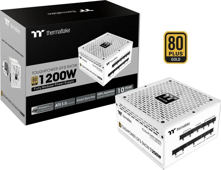 Produktbild Thermaltake Toughpower GF3 Snow (1200 W)