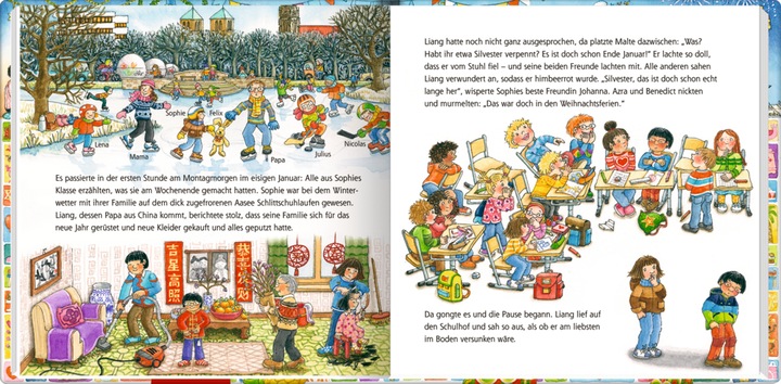 Actual product image Felix feiert Feste in aller Welt (German, Annette Langen, 2022)