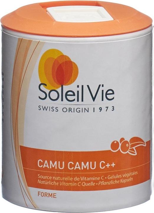 Image du produit Soleil Vie Camu Camu Camu C++ gélule Bio (60 pièce(s), Capsules, 62.66 g)