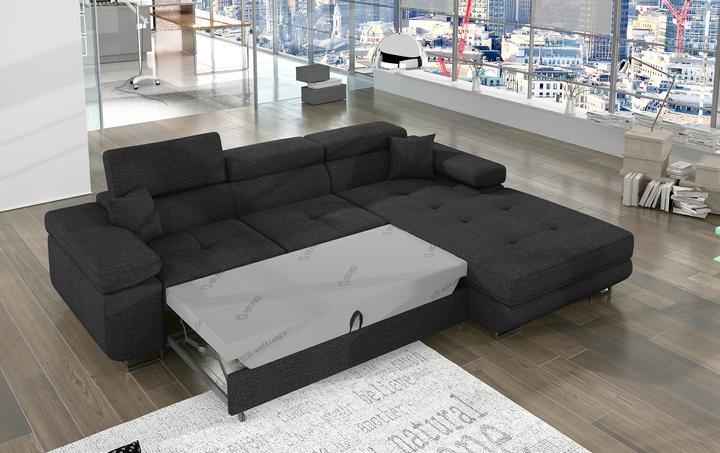 Immagine prodotto ELTAP Armando (Divano letto, Divano ad angolo, 4 posti)
