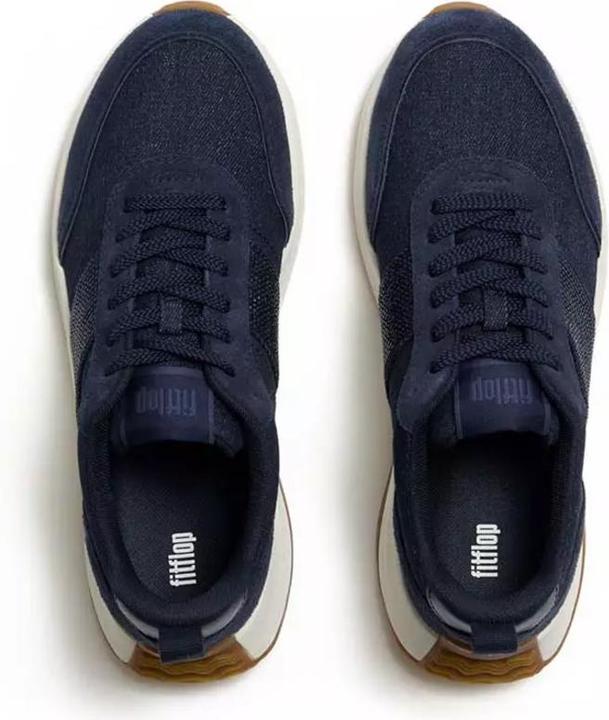 Image du produit Fitflop Baskets F-Mode Flow Crystal Denim Suède (40)