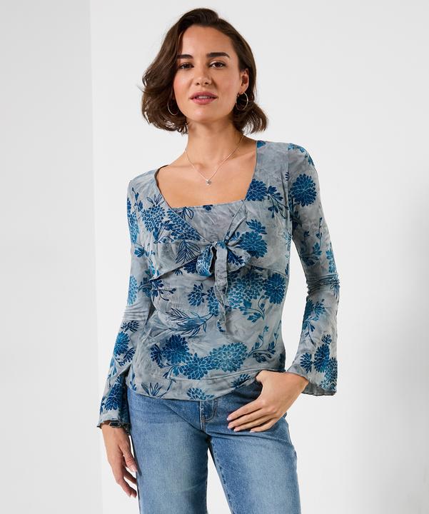 Produktbild Joe Browns Devore Floral Tie Front Top (46)