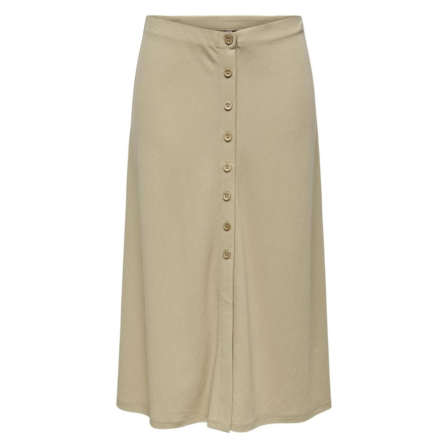 Only, Damen, Röcke, Onljany Skirt Jrs, Grau, (S)