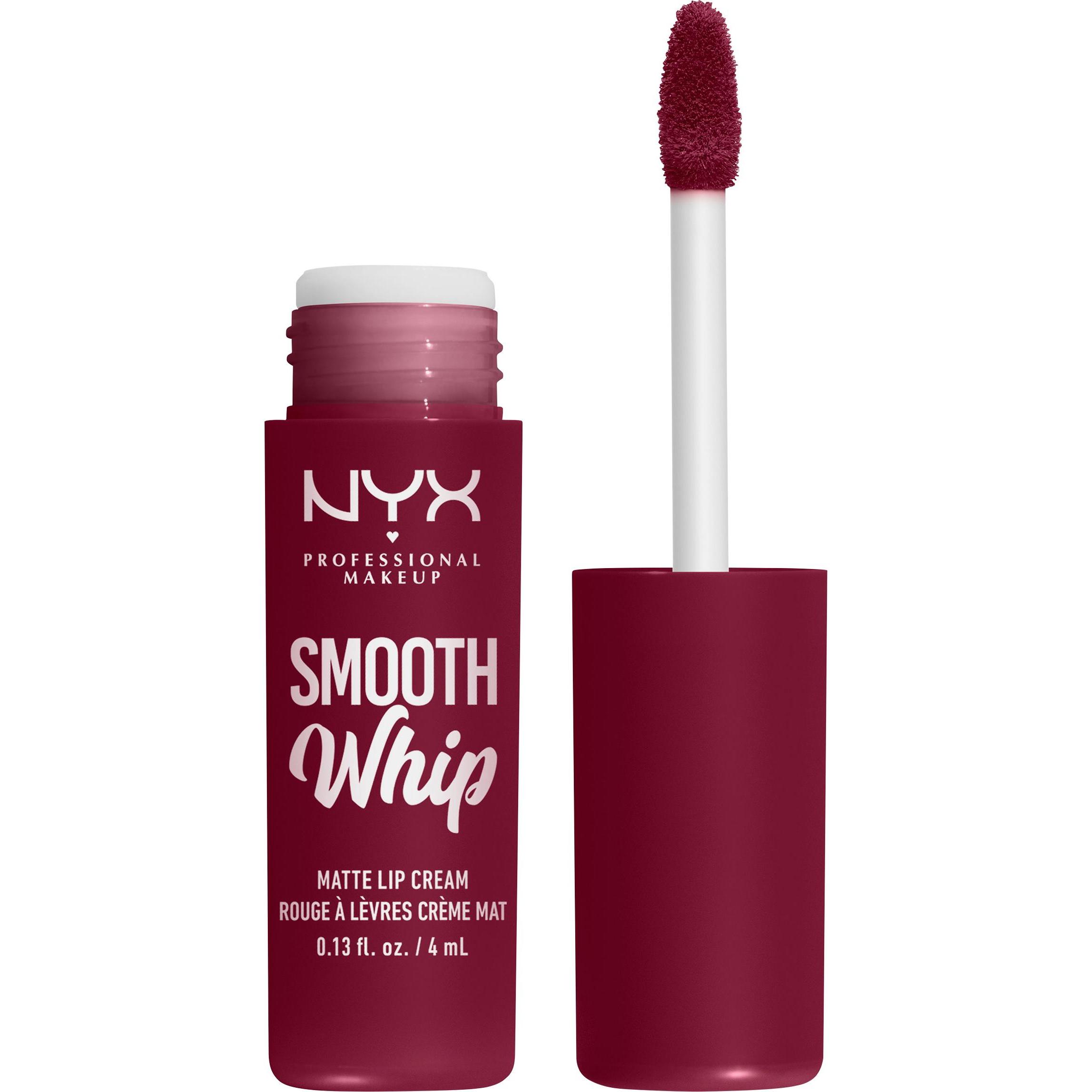 NYX Professional Make-Up, Lippenstift + Lipgloss, Cream Lipstick (15 Chocolat Mousse)