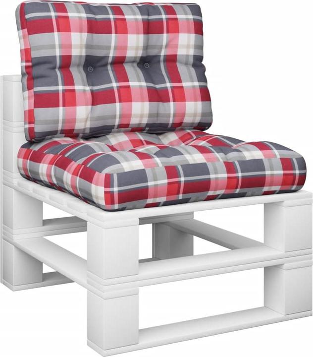 Produktbild vidaXL 2-tlg. Garten-Lounge-Set mit Kissen (50 x 50 x 12 cm)