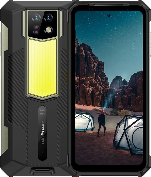 Ulefone Armor 24 (256 GB, Juoda, 6.78", Dual SIM, 64 Mpx, 4G)