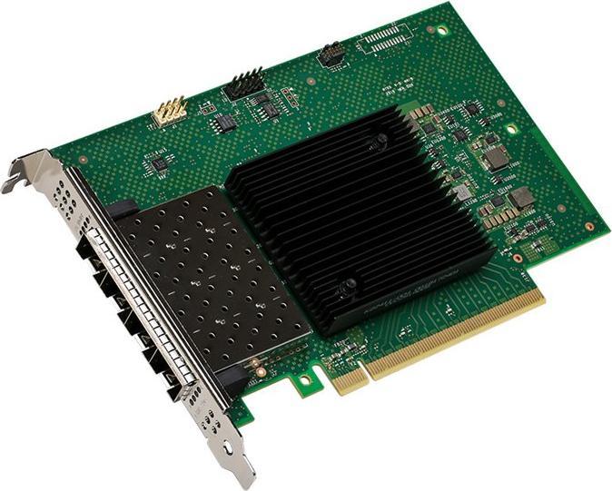 Produktbild Intel E810XXVDA4 Netzwerkkarte Quad-Port SFP28 25 Gbit LP E810XXVDA4 (PCI 3.0, PCI Express 4.0 x16)