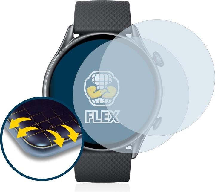 Productafbeelding BROTECT Volledig bedekkende screen protector (Amazfit GTR 3 Pro)