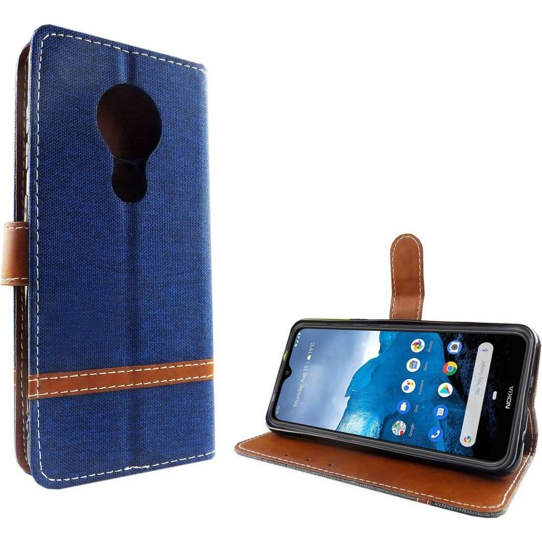 Thumbnail - König Design Hülle Handy Schutz für Nokia 6.2 Case Cover Tasche Wallet Etui Handyhülle Bumper (Nokia 6.2), Smartphone Hü...