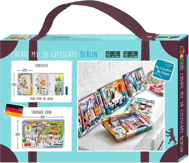 Image du produit Avenir 3D Städte-Bastelset Berlin