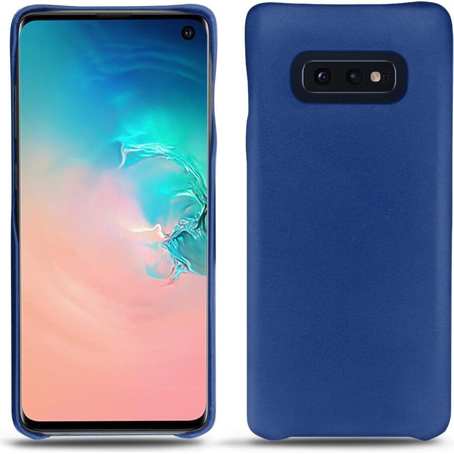 Noreve Lederschutzhülle (Samsung Galaxy S10e), Smartphone Hülle, Blau