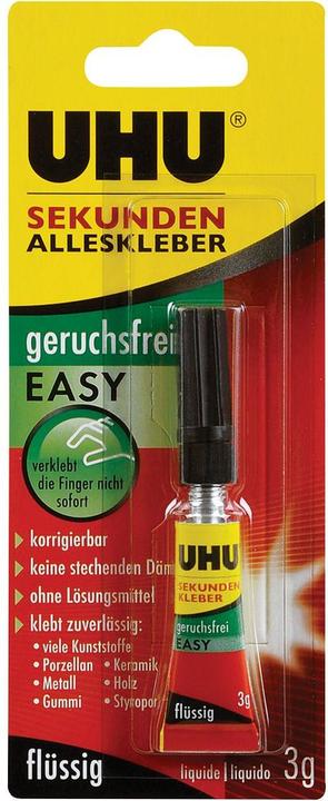 Immagine prodotto UHU Adesivo istantaneo multiuso Easy Fluid (3 g)
