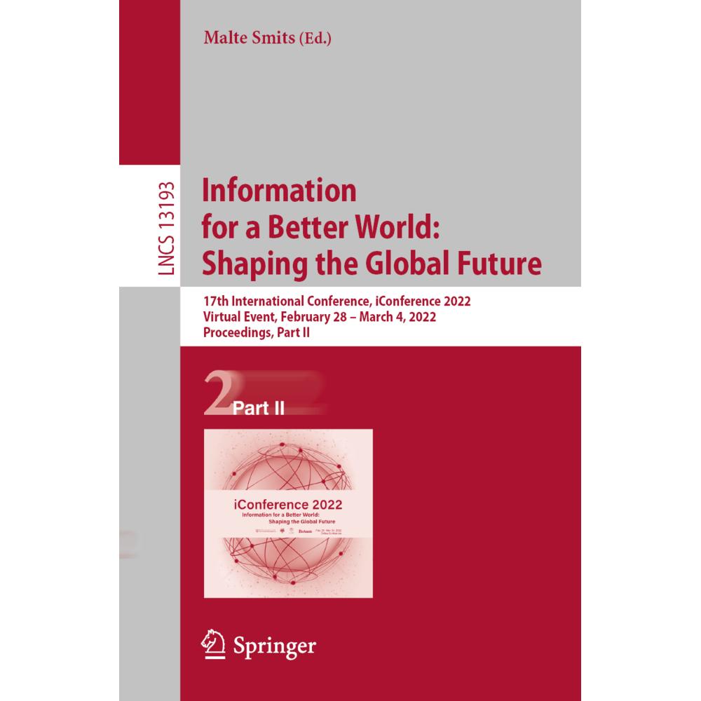 Information for a Better World: Shaping the Global Future, Fachbücher