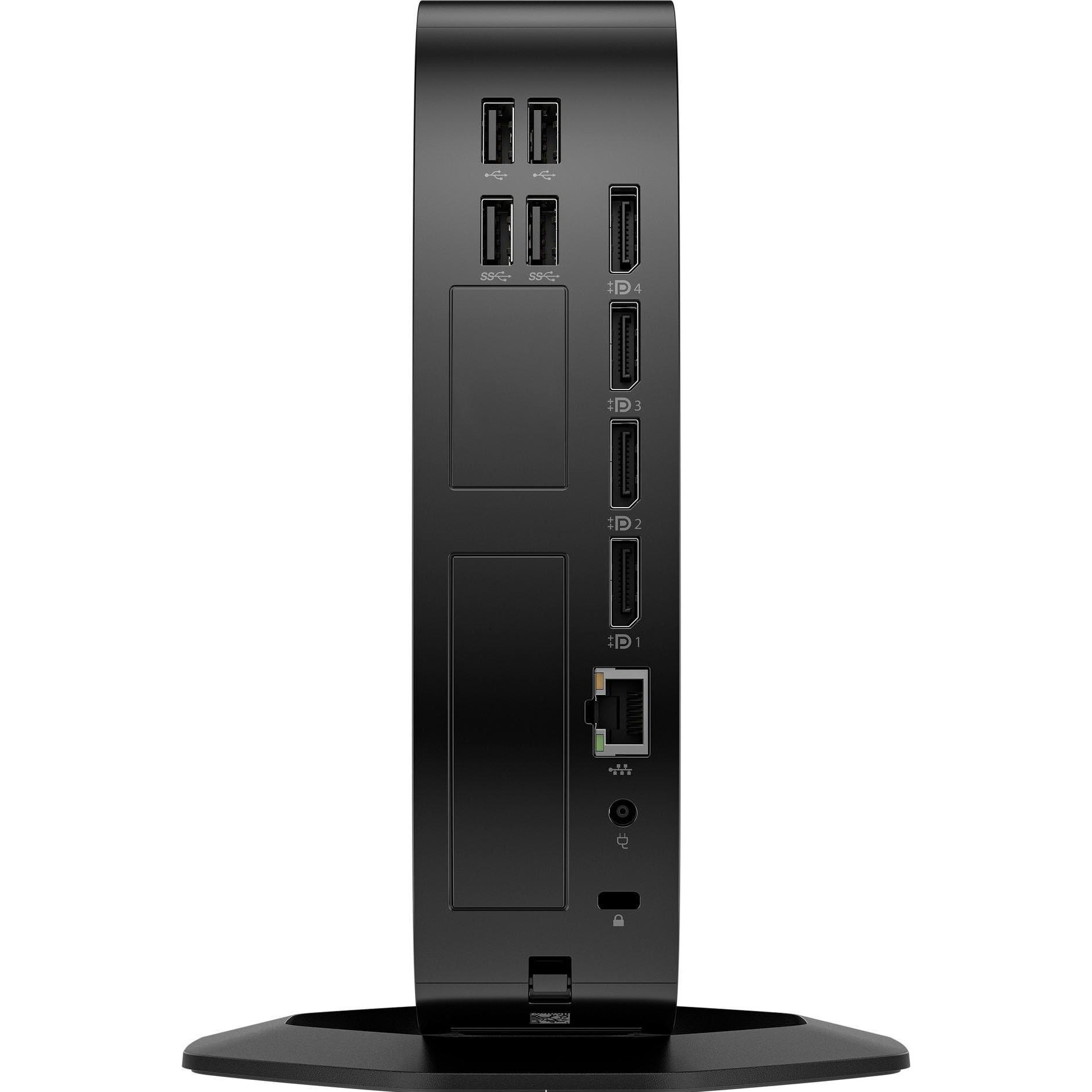 HP Elite t755 (256 GB, 8 GB), PC, Schwarz
