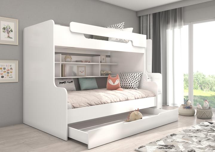Produktbild ADRK Furniture Harrel Etagenbett mit Treppe
