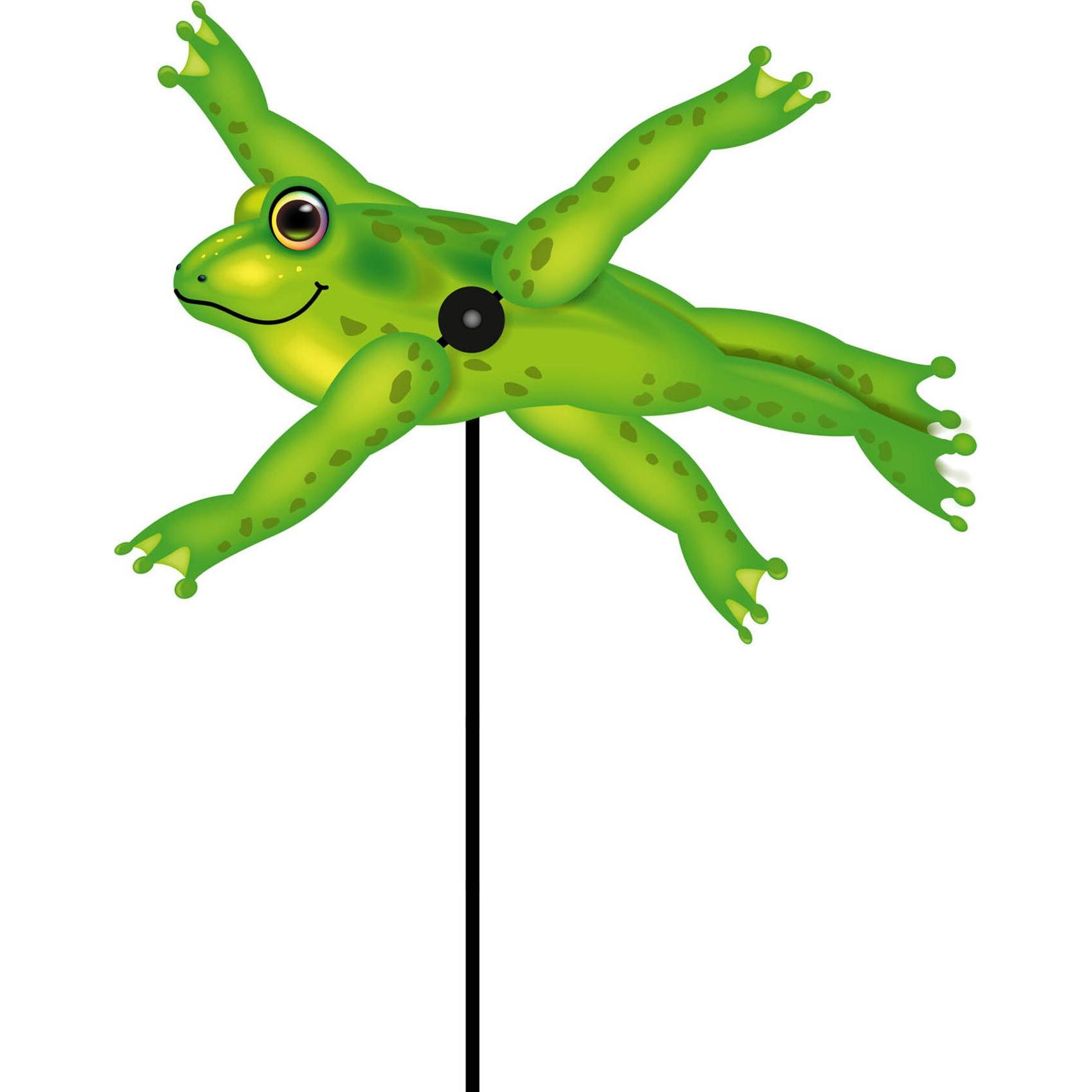 Invento, Aussendekoration, Windspiel Paddle Spinner Froggy