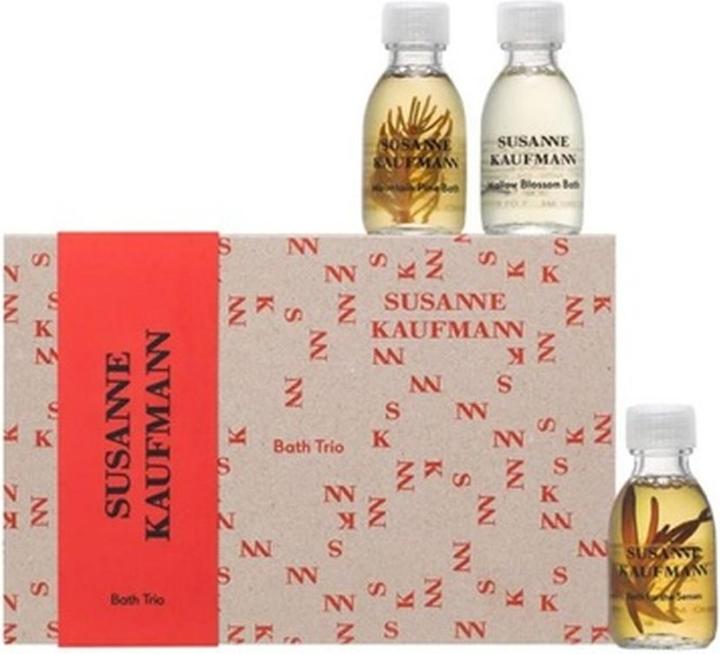 Susanne Kaufmann Bath Trio Set - Pflegendes Badeöl, entspannendes Badeöl und pflegendes Schaumbad (30 ml)