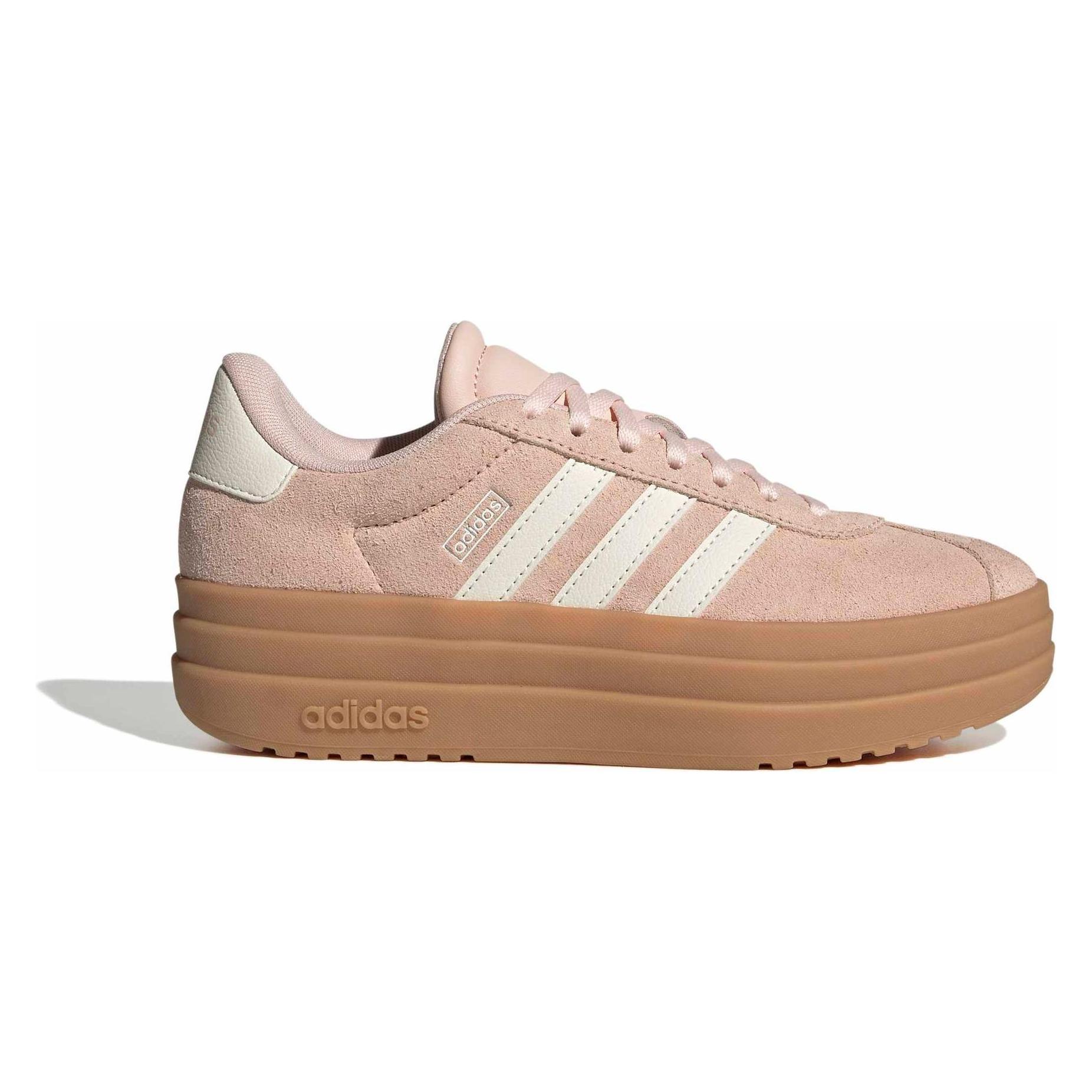 Adidas, Jongens, Sneakers, Vl Court Bold J - Blupnk/owhite/gum3, Roze, (37 1/3)