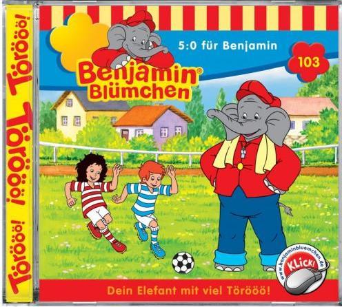 Actual product image Benjamin Blümchen 103. 5:0 for Benjamin. (Benjamin Blümchen, French, German)