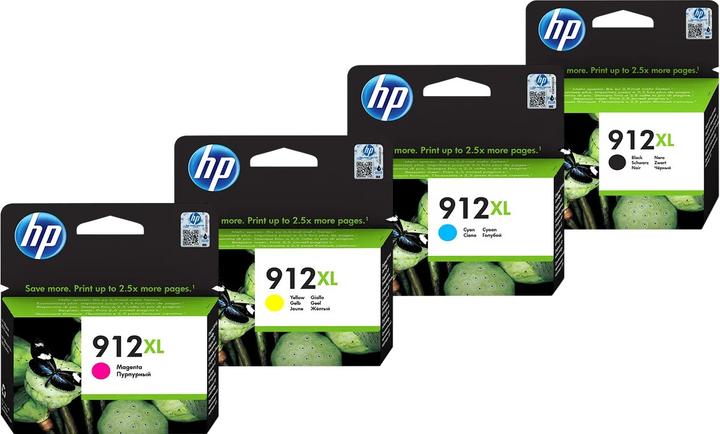Image du produit HP Cartouche 912XL Combo Pack (CF)