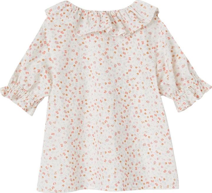 Image du produit Vertbaudet Blouse fille en mousseline avec col (98)