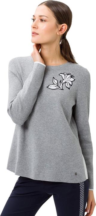 Produktbild BRAX FEEL GOOD dames stijl Lisa ronde hals pullover met blouserug pullover (44)