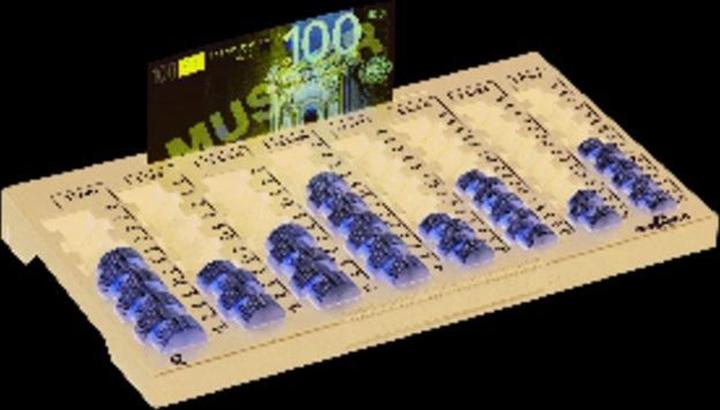 Produktbild Durable €Uroboard L (Münzzähler)