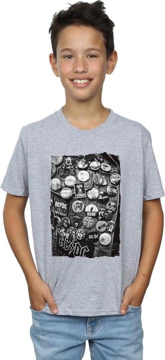 Produktbild AC/DC Badges Collection TShirt Jungen (128)