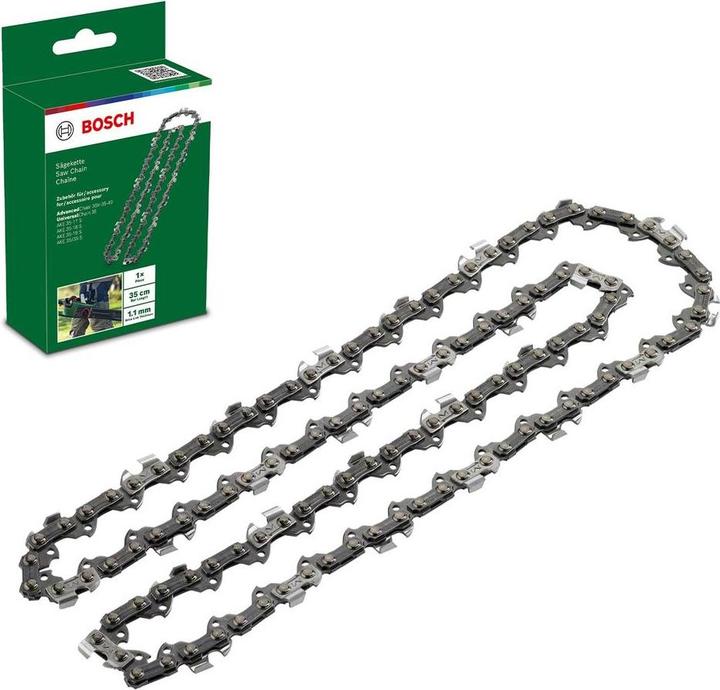 Produktbild Bosch Home & Garden Sägekette 35 cm (1,1 mm) für AKE 35/35-17/35-18 / UniversalChain35 (Kettensäge, Sägekette)