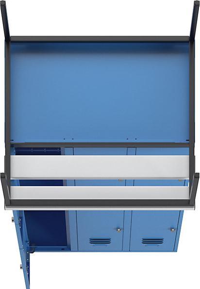 Actual product image Wolf Half height wardrobe with bench base (90 cm, 214 cm)