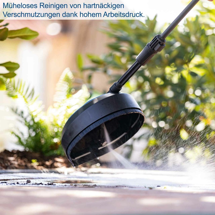 Actual product image Scheppach High pressure cleaner 1600W, 135 bar incl. Quick-Connect-System & accessories (Electrical connection)