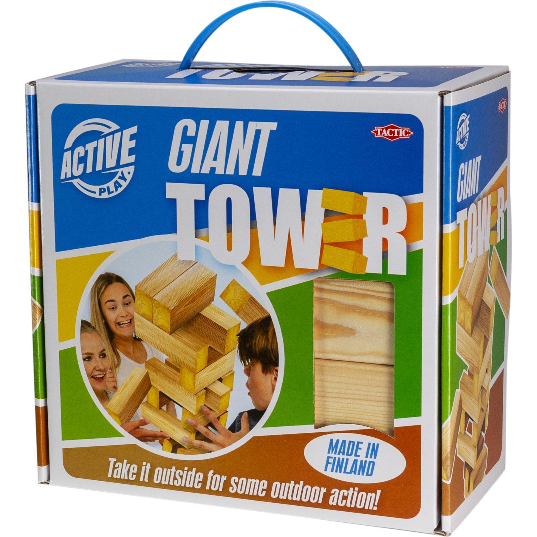 Tactic Multicolore Torre Gigante (Francese, Inglese, Tedesco, 2 - 6 Giocatori)