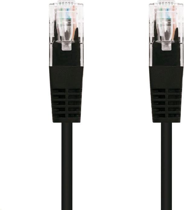 Actual product image C-Tech patchcord Cat5e cable, UTP, black, 3m (UTP, CAT5e, 3 m)