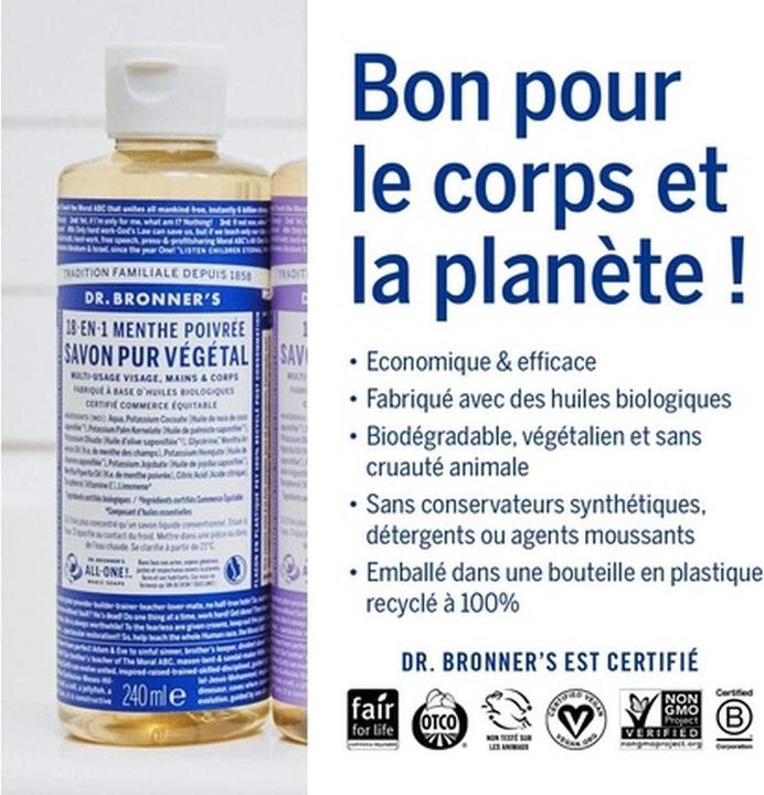 Produktbild Dr. Bronner's Pure Castile (473 ml)