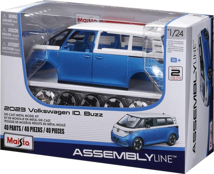 Produktbild Maisto Kit 1/24 Volkswagen ID Buzz blau