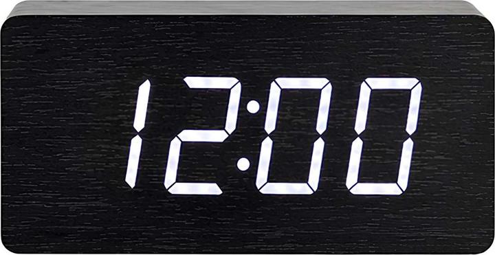 Produktbild Avizar Holzuhr mit klarem LED-Display