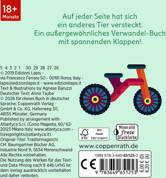 Immagine prodotto minifanten 50: Klipp! Klapp! Baustein oder Tier? (Tedesco)